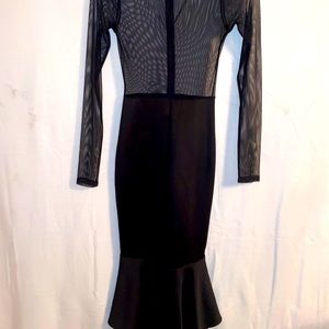 women see-through dress